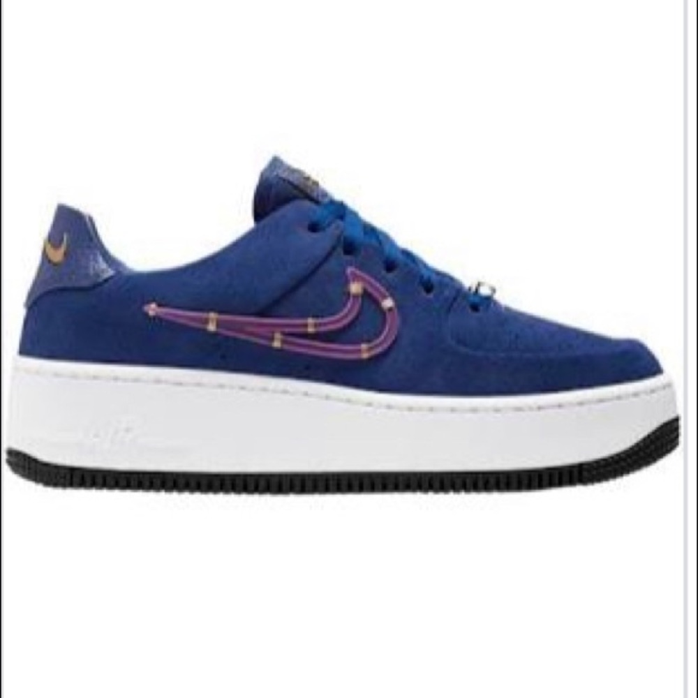 Nike AIR FORCE 1 SAGE LOW LX 'DEEP ROYAL BLUE